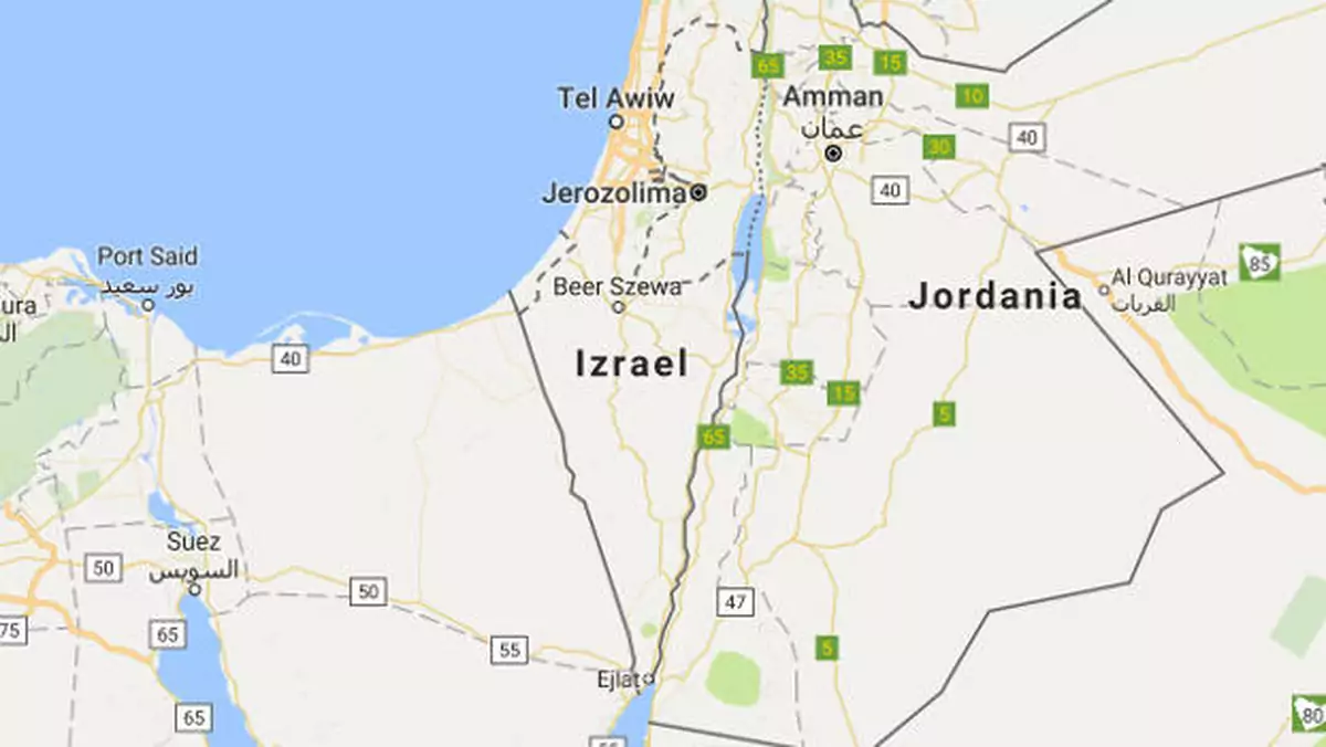 Google: nie usunęliśmy z map Palestyny. Ona nigdy tam nie była