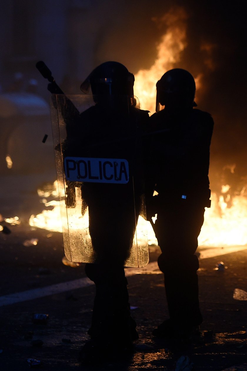 Masowe protesty w Barcelonie. Tysiące osób wyszło na ulice