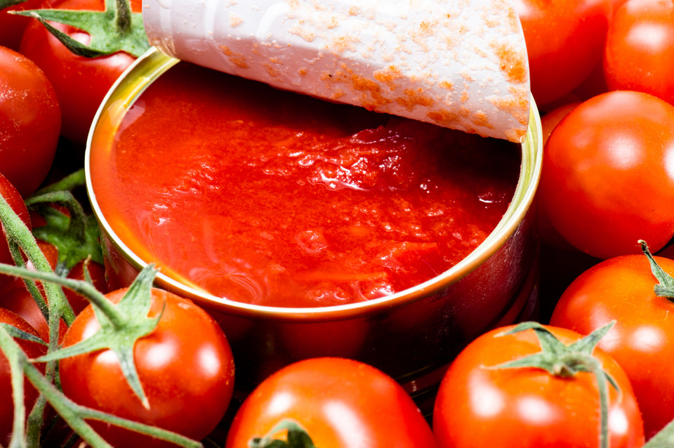 7. Pomidory z puszki i inne produkty puszkowane