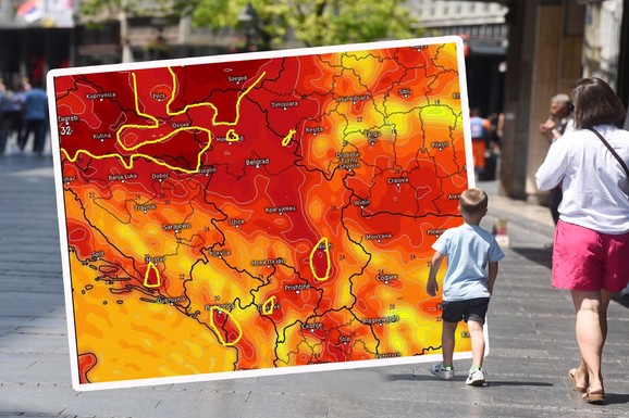 (MAPA) OVE NEDELJE 32, A EVO KADA SE 
