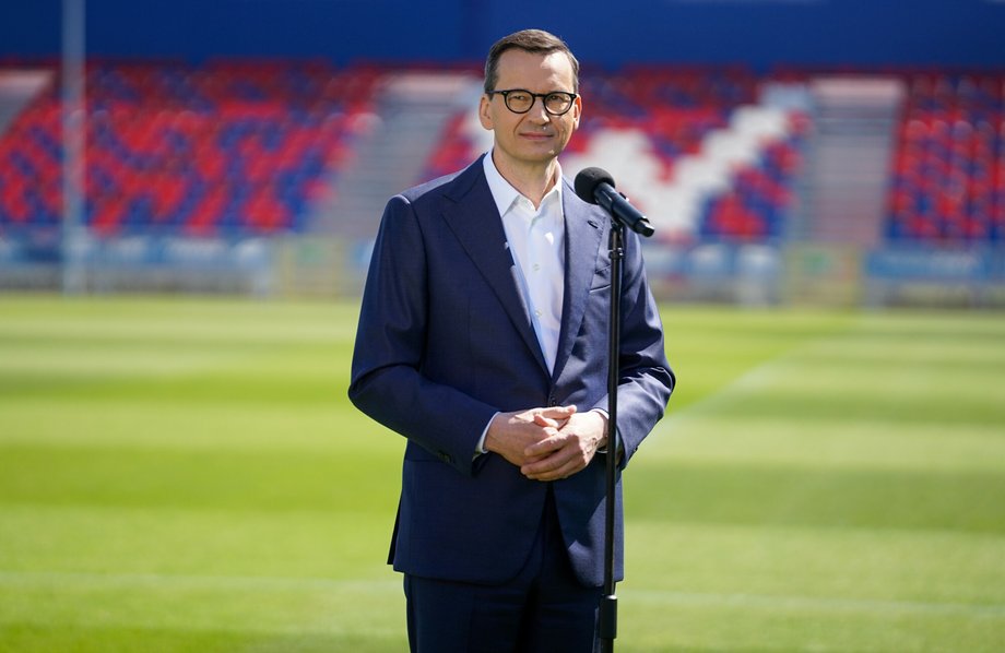 Rząd Mateusza Morawieckiego hojną ręką wspierał budowę obiektów sportowych.