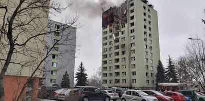 Potężny wybuch w bloku. Pojawiło się przerażające nagranie