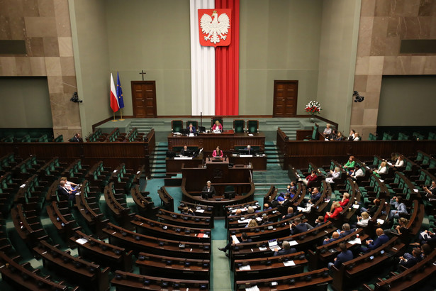 Sala obrad Sejmu w Warszawie
