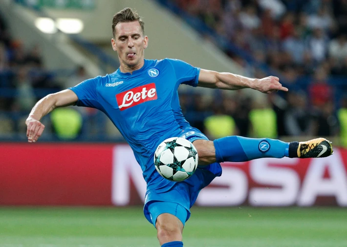 Arkadiusz Milik, piłkarz SSC Napoli 