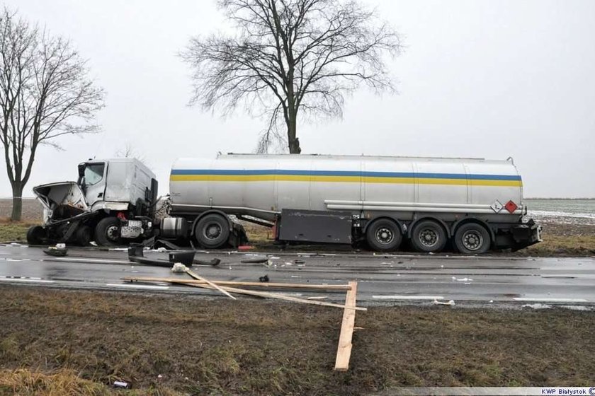 Koszmarny wypadek na Podlasiu! Zdjęcia