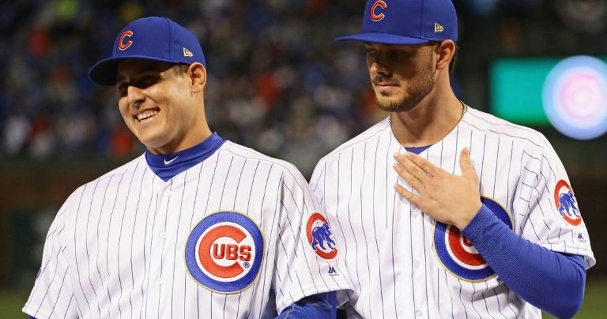 PHOTOS: Cubs Raise Championship Banner At Wrigley