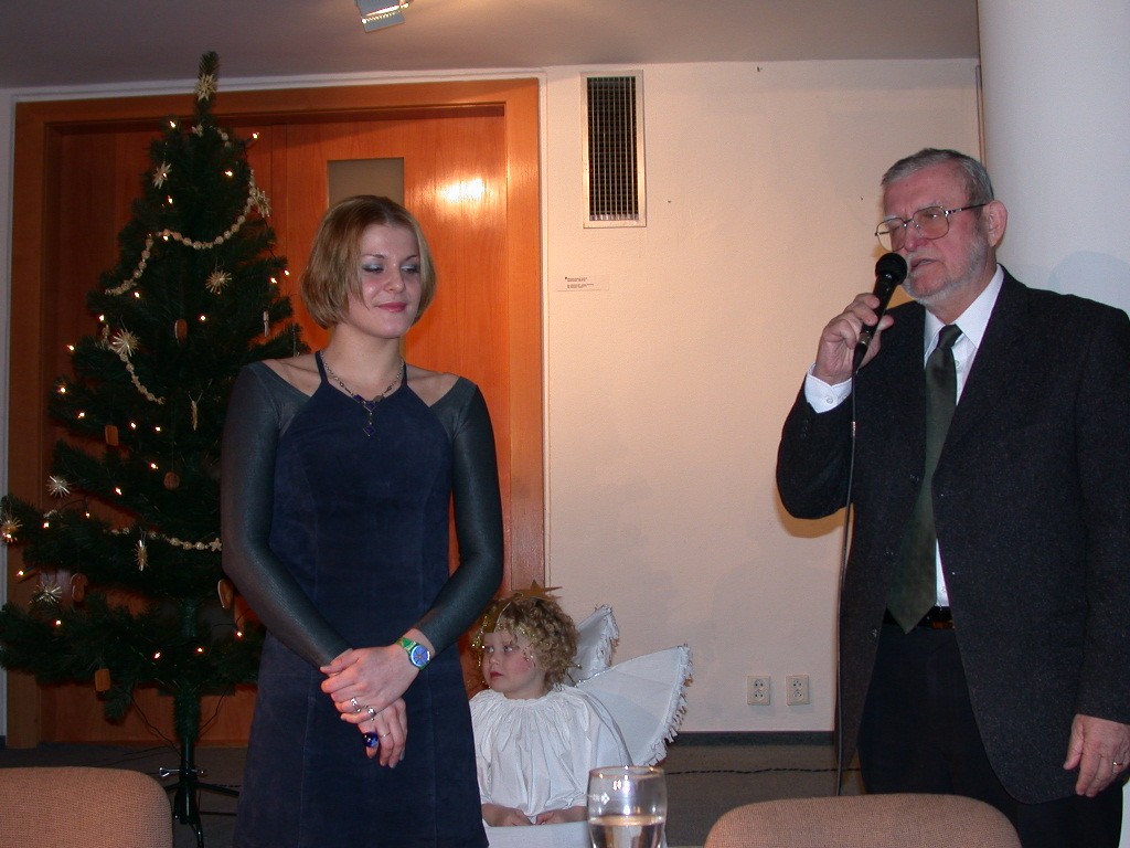 Katarína Feldeková s otcom Ľubomírom Feldekom. 