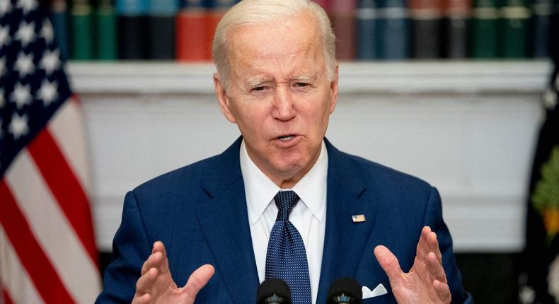 The National Alliance to End Homelessness is enthusiastic about Biden's goal to cut homelessness by 25%.Stefani Reynolds/Getty Images