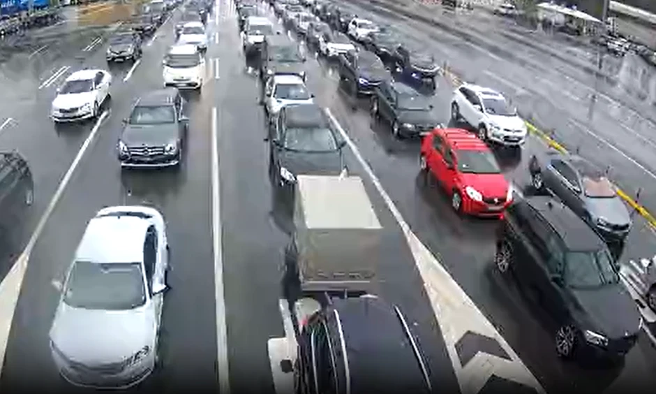 Gužva na Batrovcima u pravcu ka Hrvatskoj