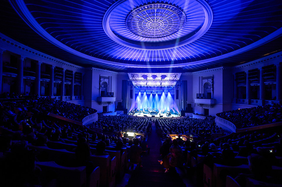 Charles Aznavour na koncercie w Polsce (Sala Kongresowa, Warszawa)