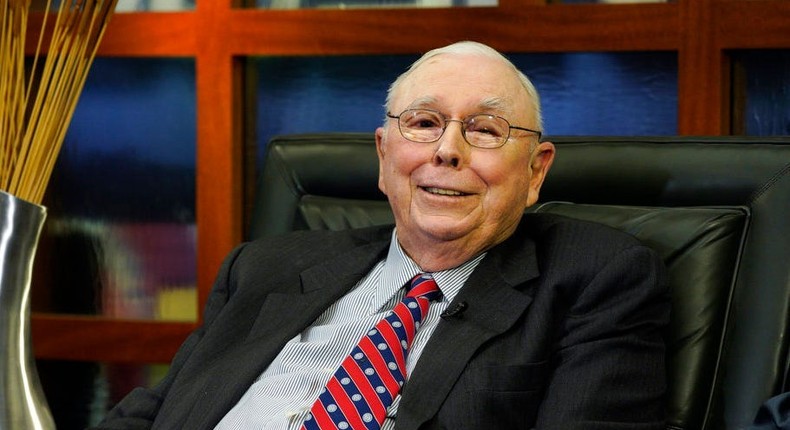 Charlie Munger died Tuesday at age 99. Nati Harnik/AP Photo