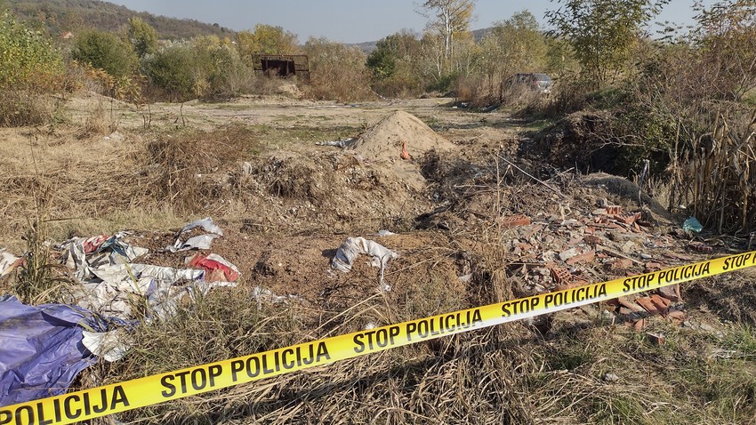 Mesto na kom je ubijena porodica Đokić