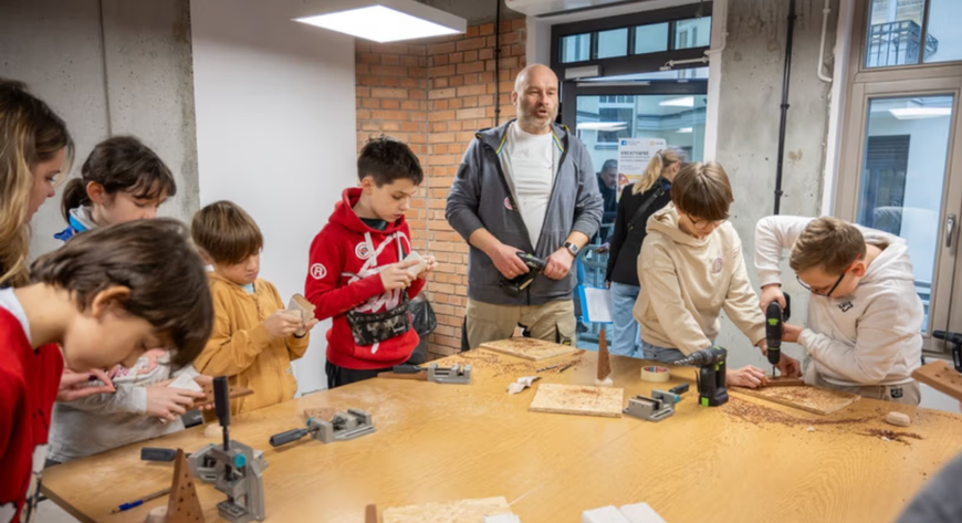 W Synergii do dyspozycji mieszkańców jest prawie 3 tys. mkw., w tym przestrzeń do rodzinnych spotkań, lokalnych inicjatyw, innowacyjnych działań edukacyjnych.
