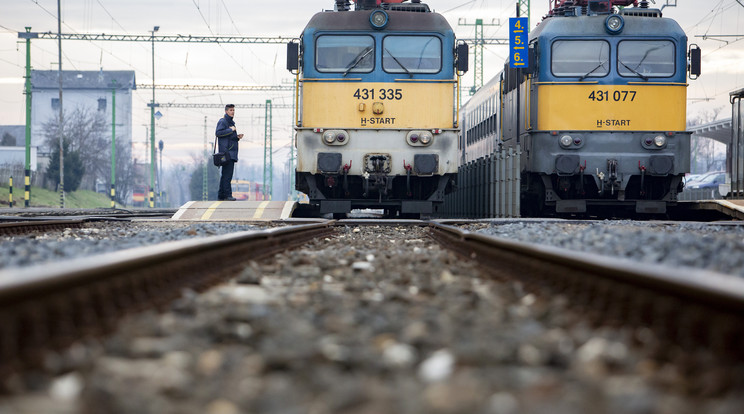 Határforgalmi korlátozásokra figyelmeztet a MÁV /Fotó: MTI/Varga György