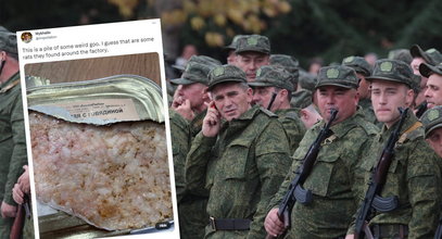 Tak karmią rosyjskich żołnierzy. Żal się robi nawet wroga