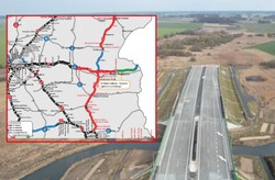 Kto dokończy autostradę A2 na wschód od Warszawy? GDDKiA szuka wykonawcy kolejnego odcinka [MAPA]