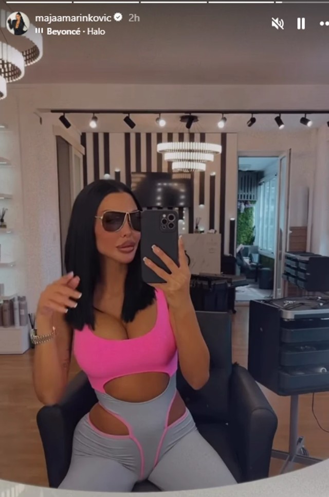 Maja Marinković se oglasila iz salona