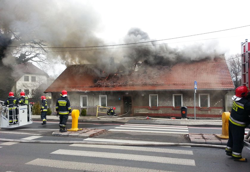 Pożar w Katowicach-Murckach