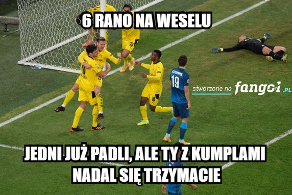 Mem po meczu Zenit - Borussia Dortmund