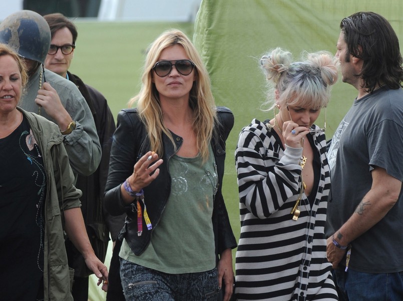 Kate Moss na tegorocznym Glasto