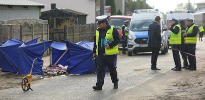 Tragedia pod Ostrowem. Ciężarówka śmiertelnie potrąciła 7-latkę