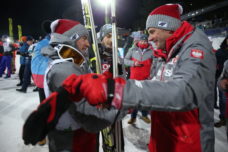 Horngacher doprowadził Stocha, Kota, Kubackiego i Żyłę do złotego medalu w Lahti