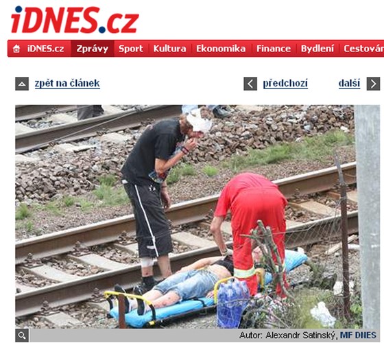 Katastrofa polskiego pociągu w Czechach