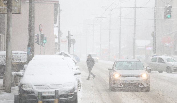 Sneg u Beogradu 4 januar 2026 