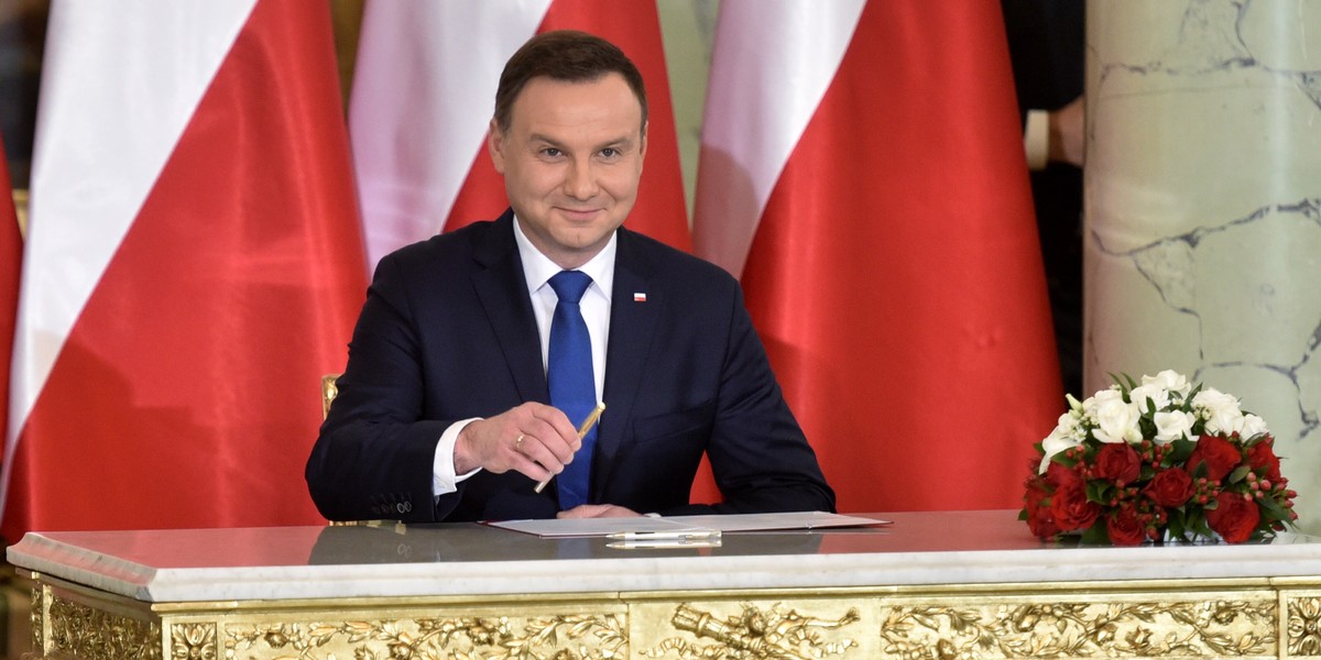 Prezydent Andrzej Duda