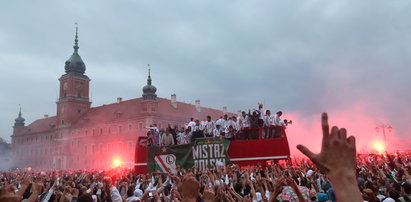 Legia mistrzem! Wielka feta w Warszawie! FILM