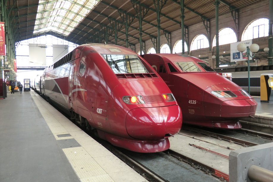 10. Thalys, Francja, Holandia - 300 km/godz.