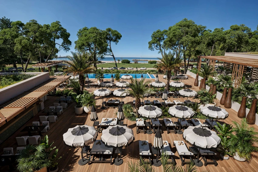 Pical Resort, Valamar Collection Puro beach aerial view