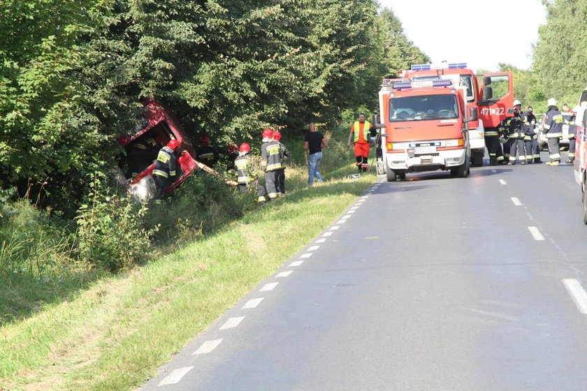 Wypadek busa pod Kołobrzegiem. Nikt nie przeżył!