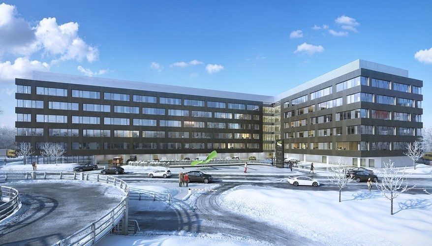 West Gate to budynek klasy A, oferujący 16,2 tys. m2 powierzchni biurowej. Inwestycja zlokalizowana jest przy ul. Lotniczej na skrzyżowaniu z ul. Na Ostatnim Groszu i Legnicką. Inwestycja jest wynajęta w 100% i zostanie oddana do użytkowania w kwietniu tego roku. <br><br> wizualizacja: materiał prasowy Echo Investment