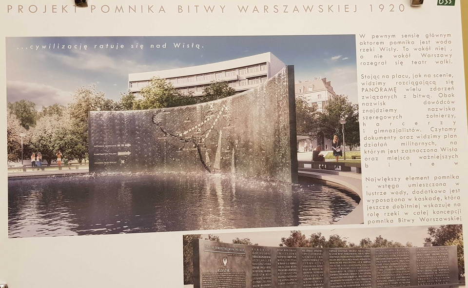II miejsce w konkursie na pomnik upamiętniający Bitwę Warszawską 1920