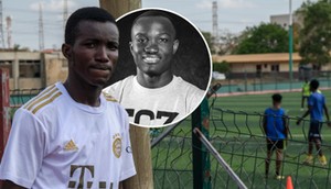 Samuel and Raphael Dwamena have the same mother, but not the same father