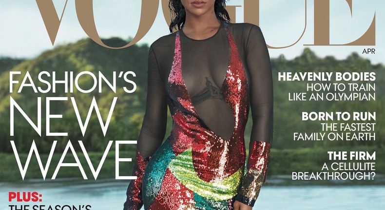 Rihanna for Vogue April 2016 cover