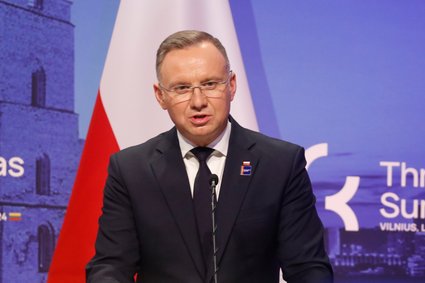 Prezydent Andrzej Duda składa obietnicę Litwinom: będziemy was bronić