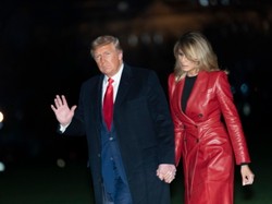 Melania Trump w stylizacji wartej więcej niż roczna pensja przeciętego Polaka. FOTO