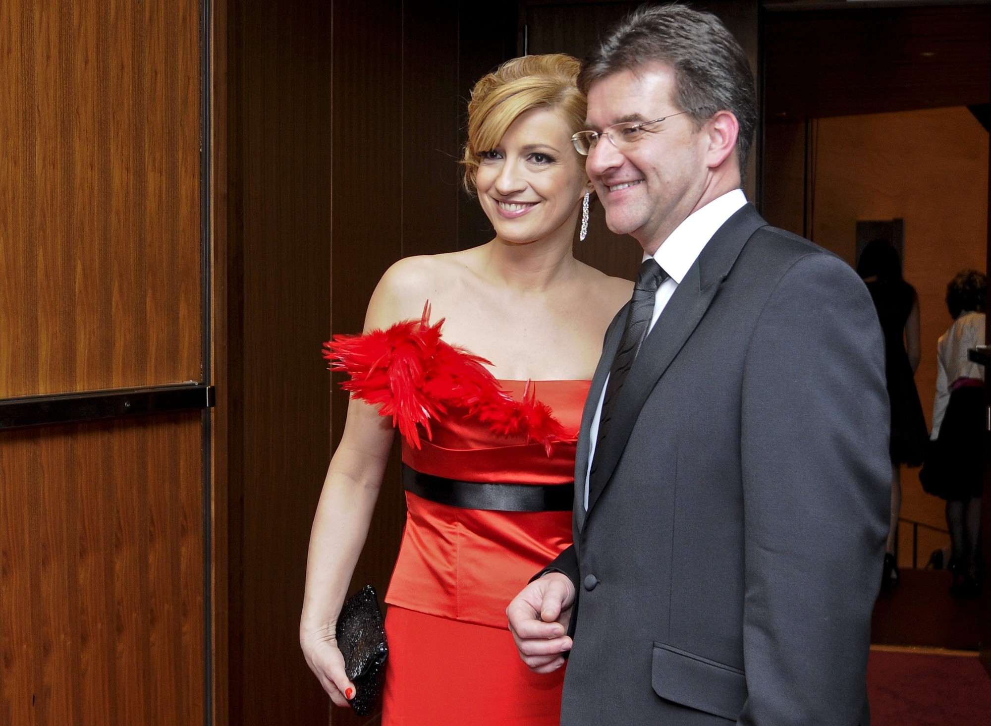 Miroslav Lajčák spolu s manželkou Jarmilou Lajčákovou-Hargašovou na archívnej fotke. 