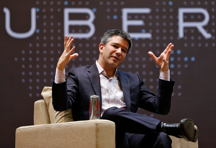 Uber CEO Travis Kalanick.