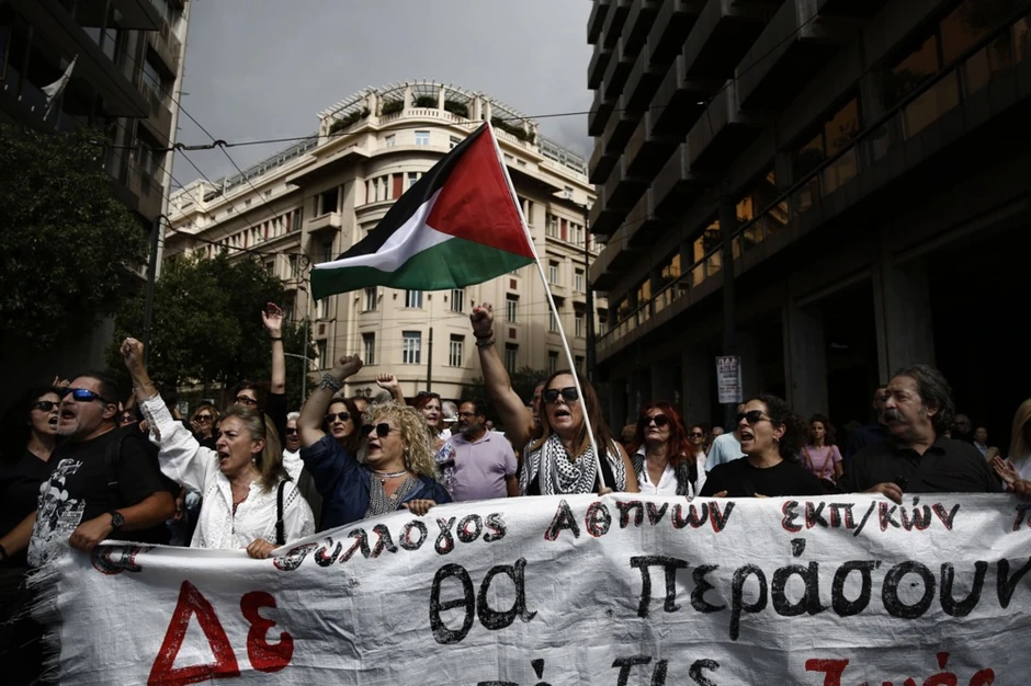 Štrajk u Grčkoj 1. oktobra - Atina