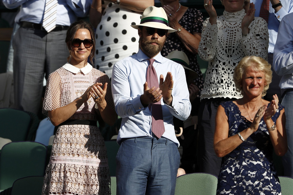 Pippa Middleton na Wimbledonie