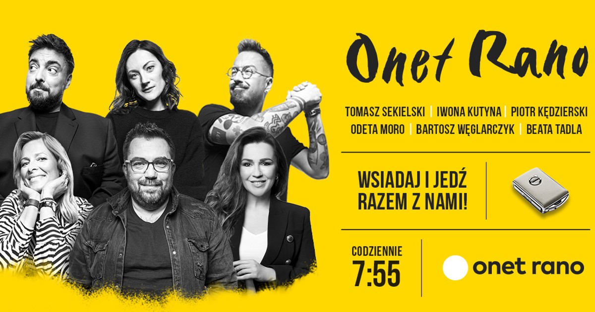 Onet Rano. - 25.08 [NA ŻYWO] - Wiadomości