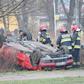 Kamień Pomorski (woj. zachodniopomorskie), 01.01.2014. Sześć ofiar wypadku. Do tragicznego wypadku doszło w Kamieniu Pomorskim, gdzie samochód osobowy wjechał w idącą grupę ludzi. Na miejscu zginęło 5 osób, trójka dzieci została ranna, dwoje z nich zmarło