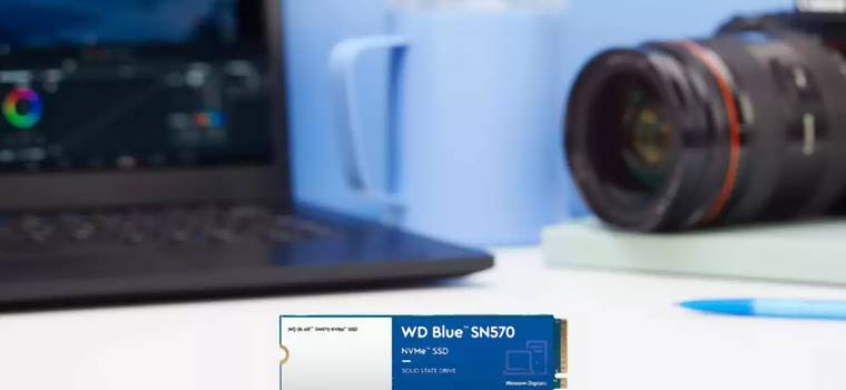 WD Blue SN570 to nowy dysk SSD NVMe w niskich cenach