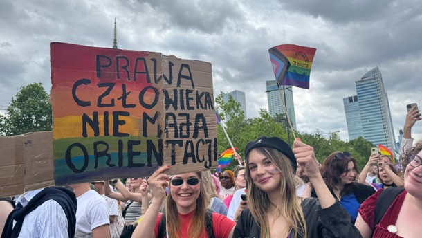 Uczestniczki Parady Równości w Warszawie, 13.06