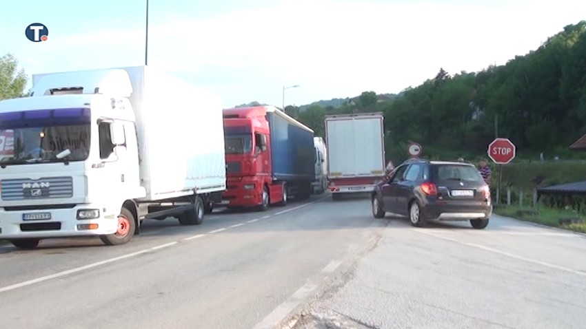 Gužve na ulazu u Prijepolje