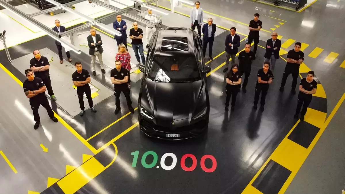 Lamborghini Urus – wyprodukowano 10-tysięczny egzemplarz