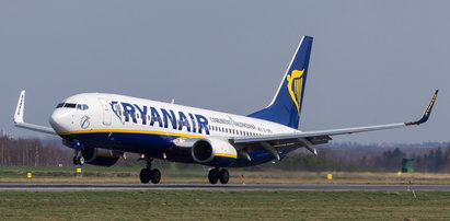 O włos od tragedii na pokładzie Ryanaira. Wszystko przez wpadkę brytyjskich służb